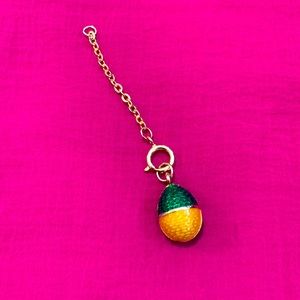Joan Rivers vintage Egg shaped charm